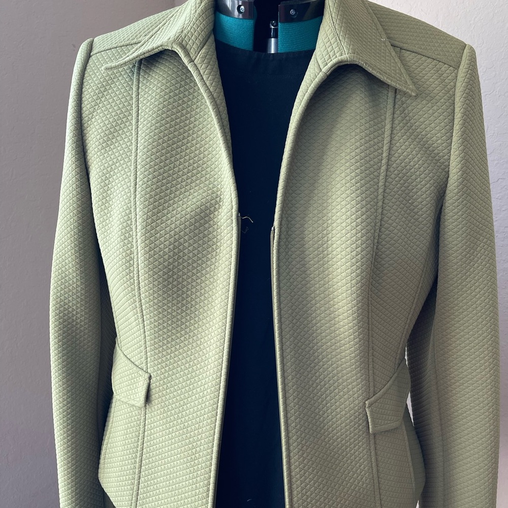 •	Talbots Jacket Green - Picture 5 of 6